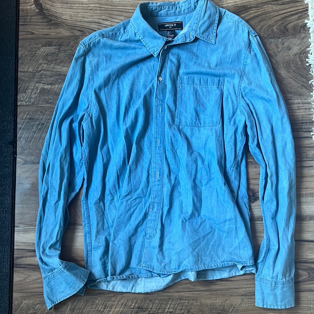 Forever 21 long sleeve button up